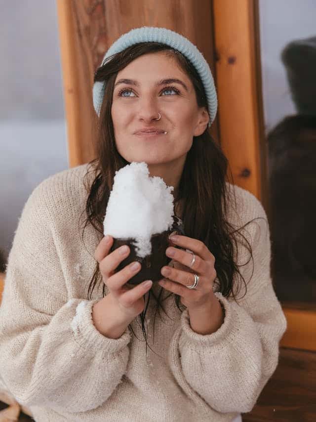 Eating Snow Dream Meaning