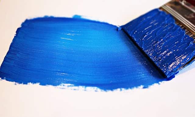 Blue Paint Dream Meaning